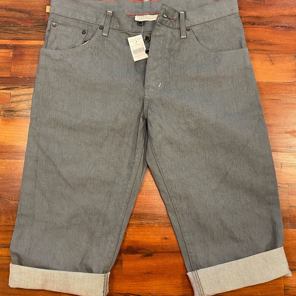 Raleigh Denim Workshop Jones Thin Fit Jean Shorts